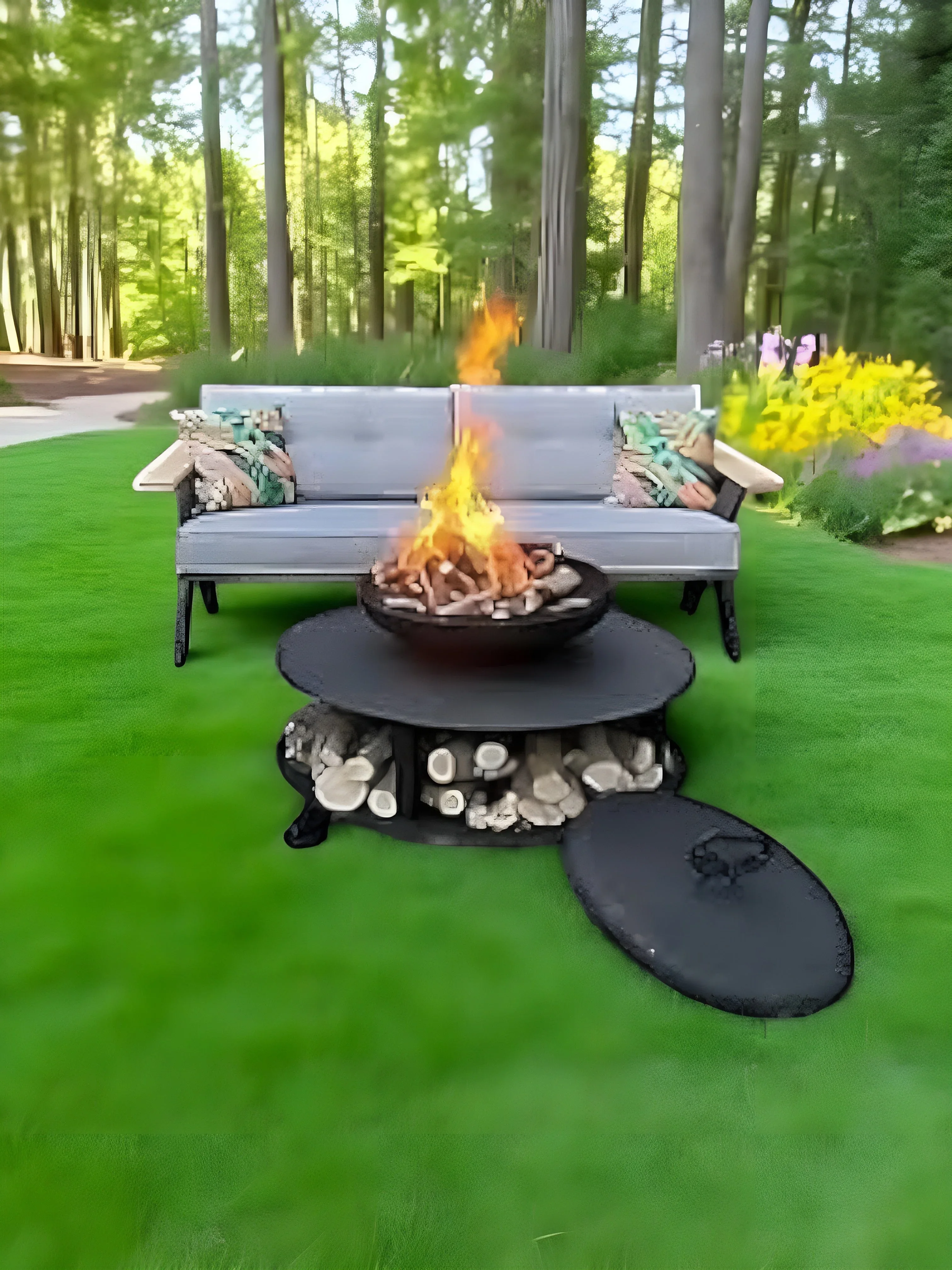 Ateş Çukuru Modelleri | Şık Bahçe ve Teras Çözümleri