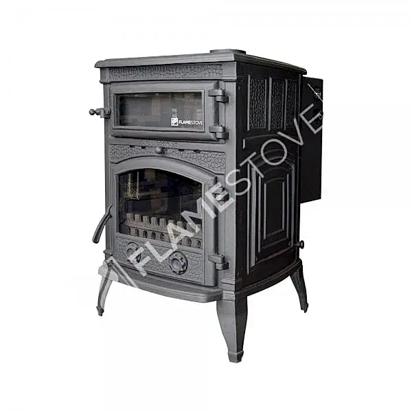 Sirius Mega Sulu Sistem Döküm Soba, Yüksek Verimli Çift Yanmalı Odun Kömür